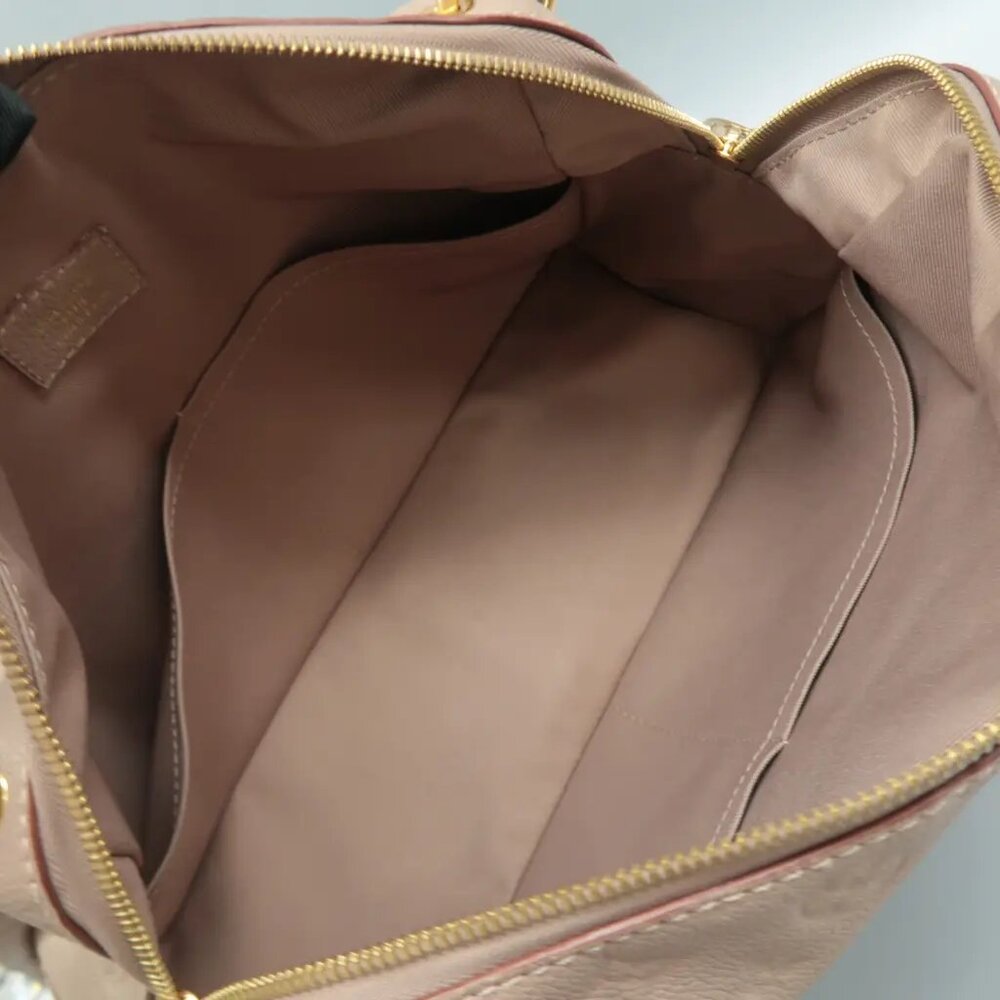 100% Authentic Louis Vuitton Ponthieu Brown Monogram Leather Satchel - Picture 9 of 12